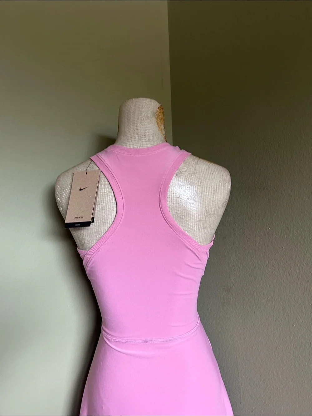 NWT Nike Mauve Sleeveless Athletic Tank Dress